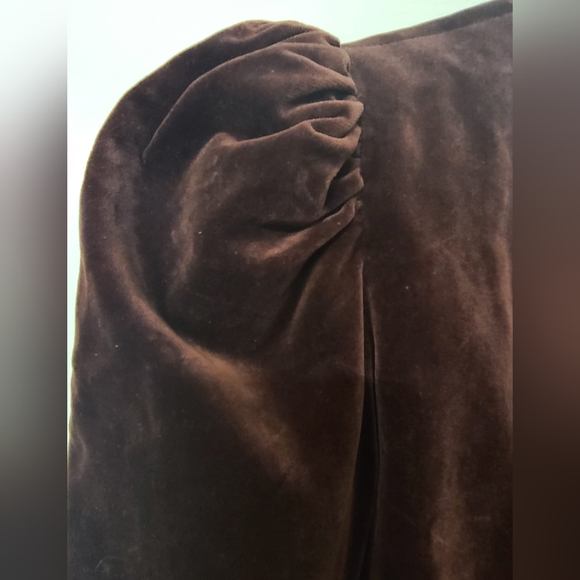 * Vintage Cropped Cassidy Velvet Jacket - Picture 2 of 5